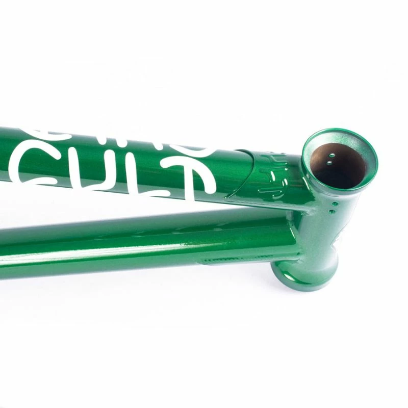 CADRE BMX CULT HAWK METALLIC GREEN 2022 – Image 2