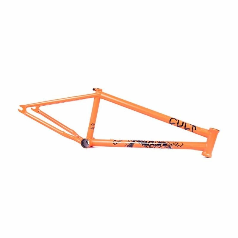 CADRE BMX CULT WALSH ORANGE 2022 (RUSSEL)