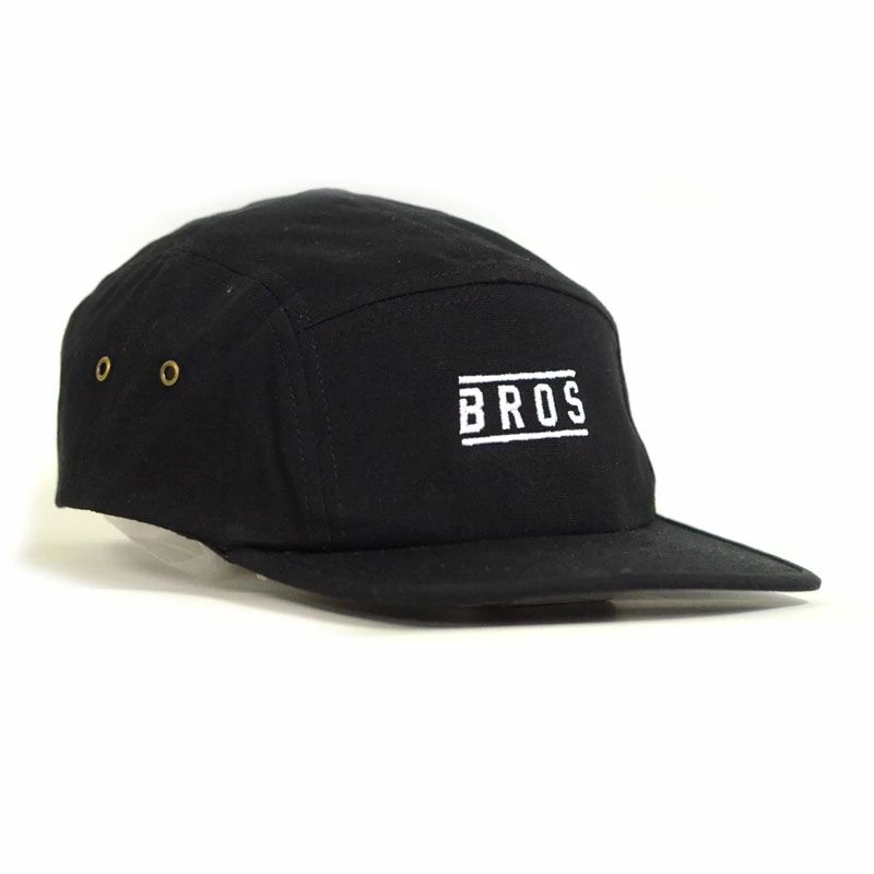 CASQUETTE BROS 5 PANELS BLACK â Image 4
