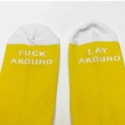 CHAUSSETTES CULT BIG LOGO GOLD