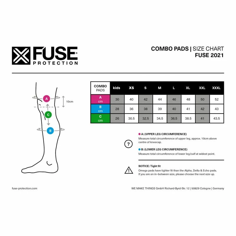 COMBO FUSE GENOUILLÈRE + TIBIA ECHO 75 (paire) – Image 3