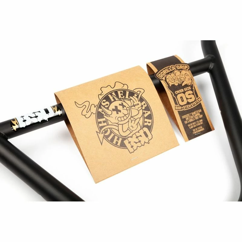 GUIDON BMX BSD HIGH AS HELL FLAT BLACK 10,5" – Image 4