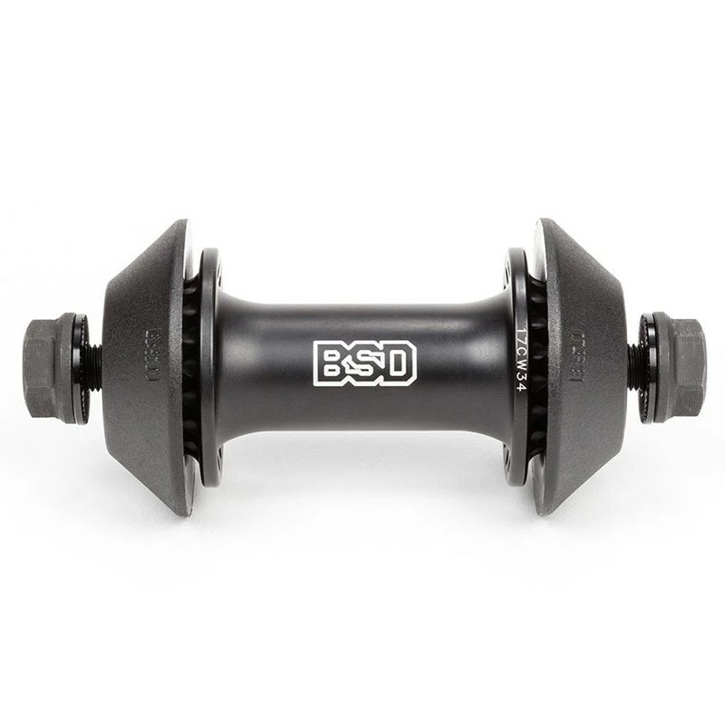 MOYEU AVANT BMX BSD FRONT STREET PRO BLACK Avec GUARDS â Image 2