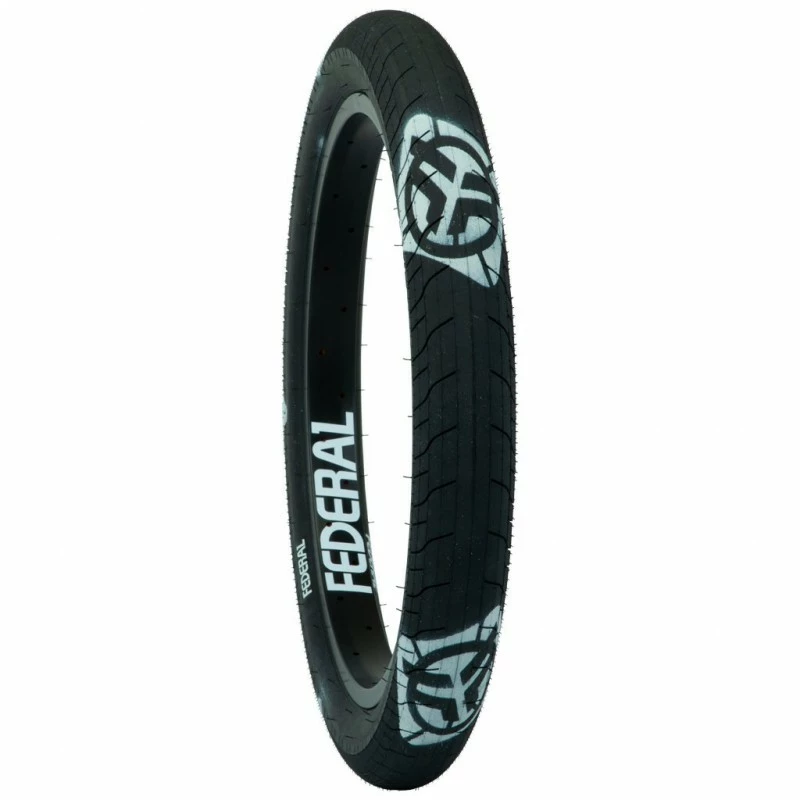 PNEU BMX FEDERAL COMMAND LP BLACK WITH LOGOS â Image 2