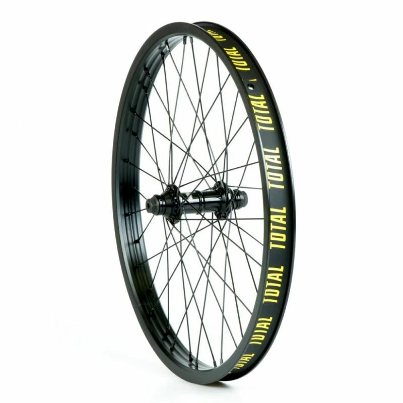 ROUE AVANT BMX TOTAL TECHFIRE BLACK / BLACK