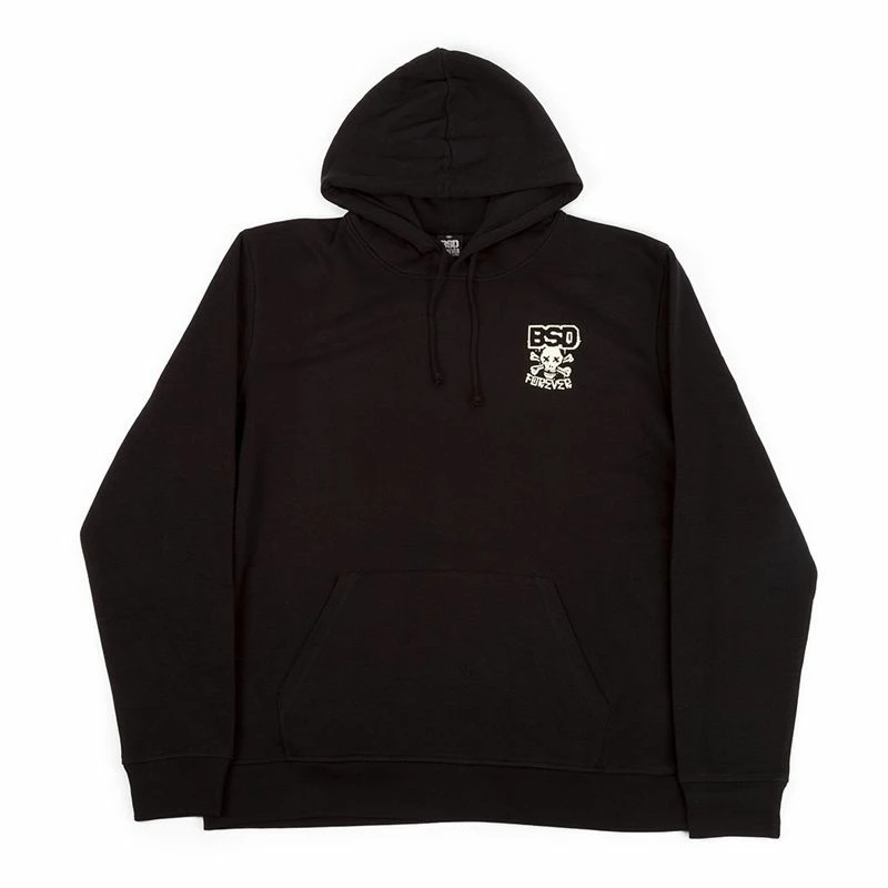 SWEAT CAPUCHE BSD MORE SPEED "GRIME" BLACK – Image 2