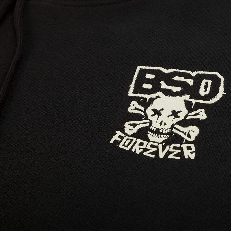 SWEAT CAPUCHE BSD MORE SPEED "GRIME" BLACK – Image 4