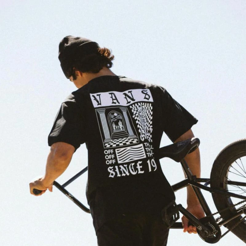 TEESHIRT VANS PERAZA BLACK â Image 4